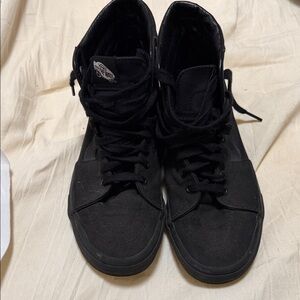 Vans Men's Black High-Top Sneakers